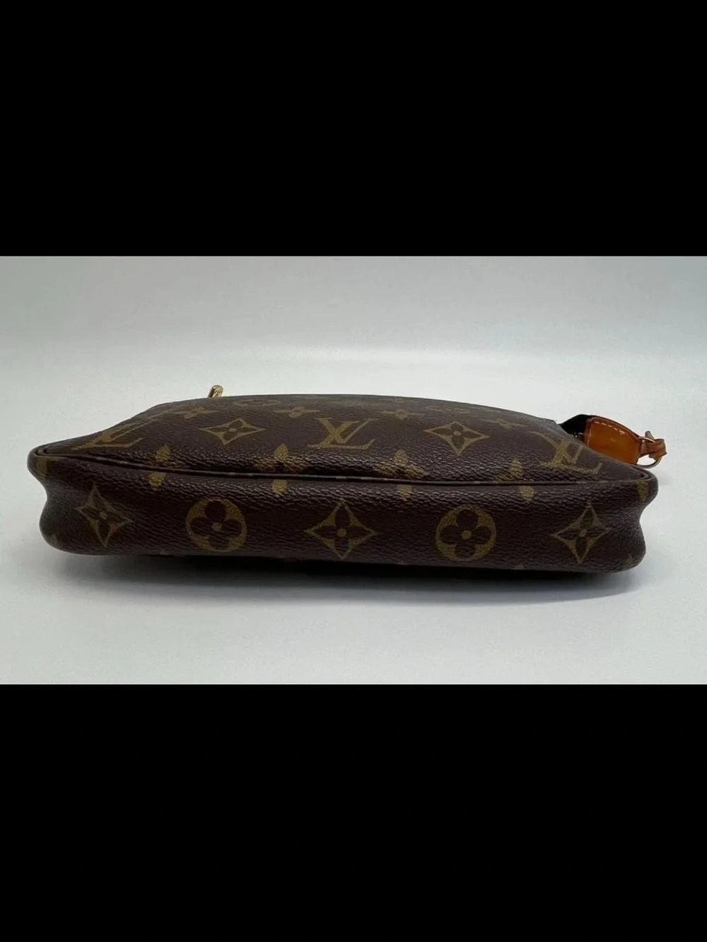 Louis Vuitton Brown Monogram Canvas Pochette Accessoires Shoulder Bag